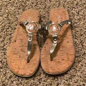 Michael Kors flip flop sandals